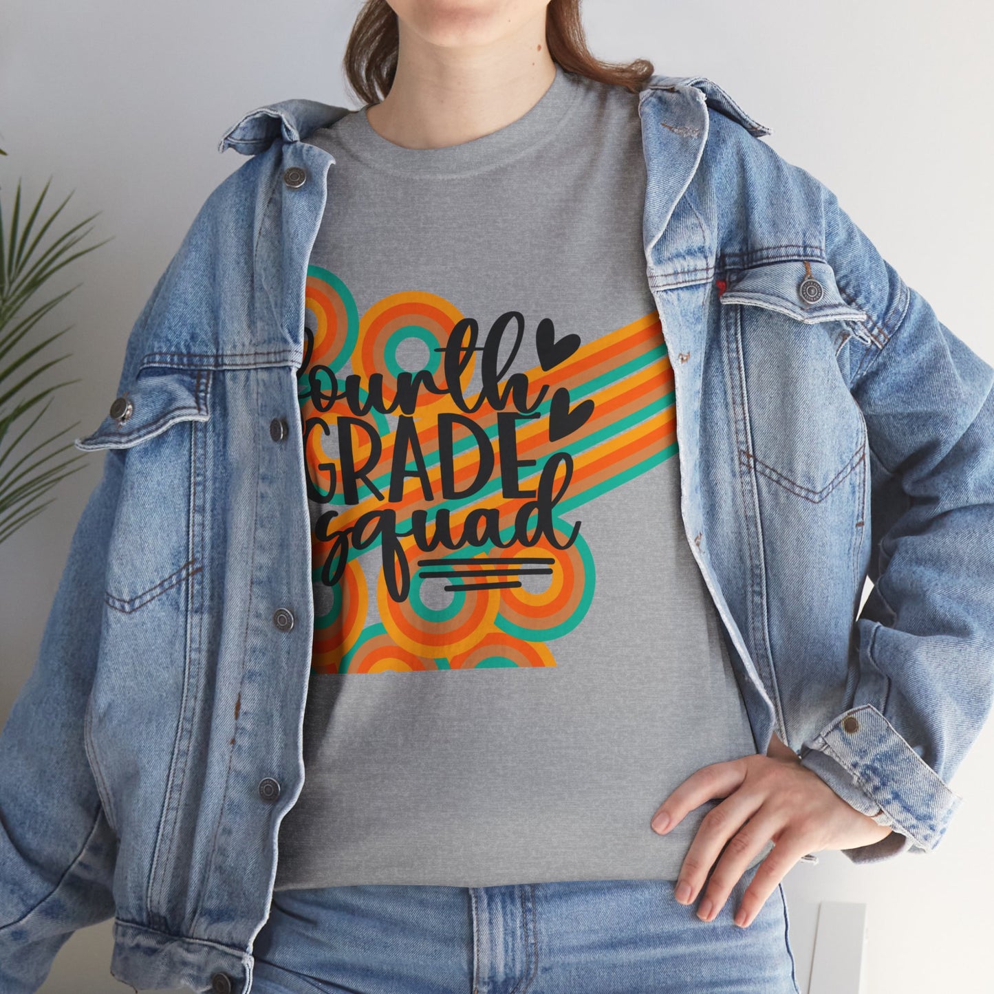 Fourth Grade Squad Team School Shirt