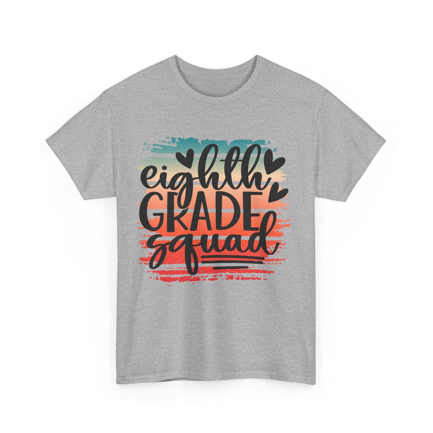 Eighth Grade Squad Boho Retro Design Class TShirt