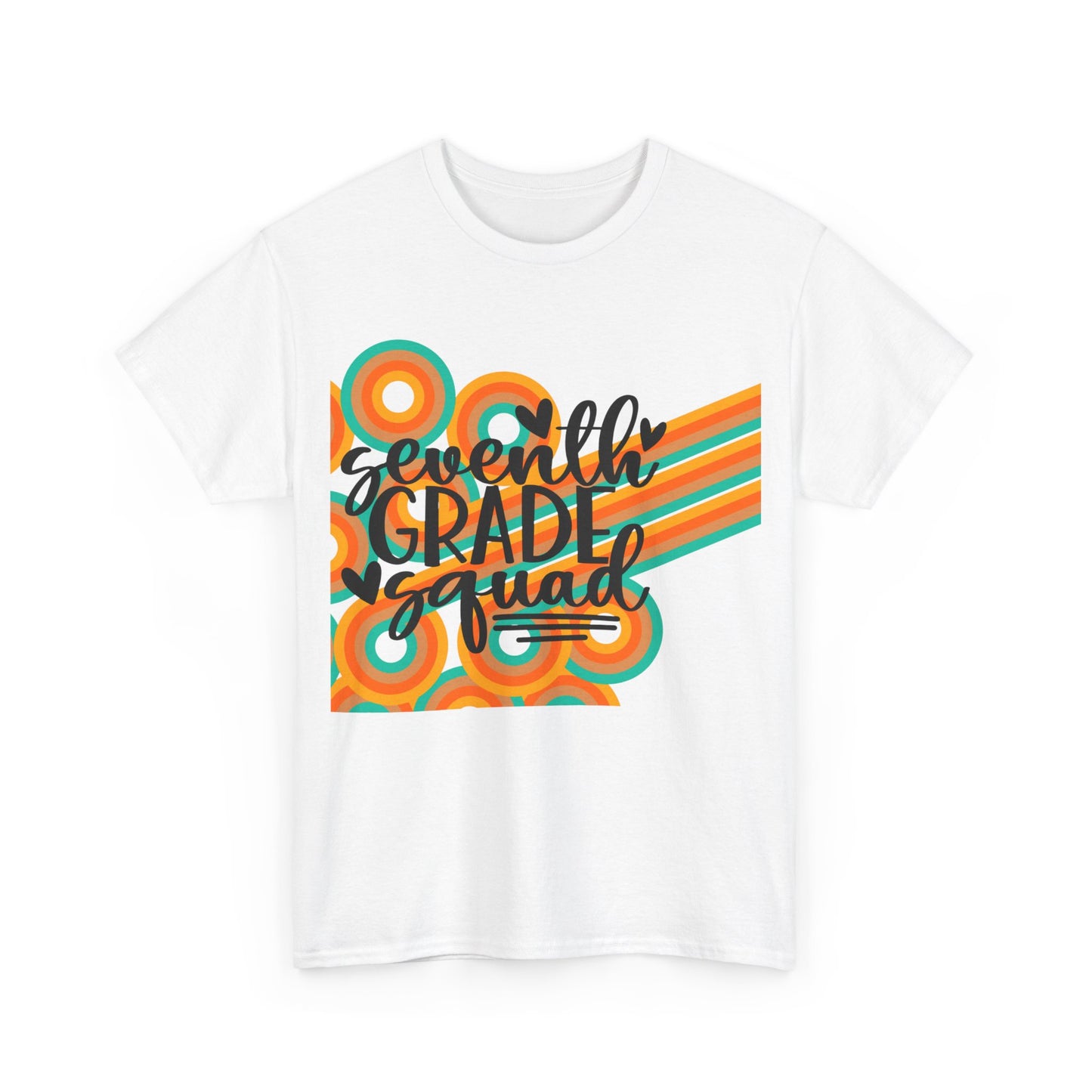 Retro Seventh Grade Squad Classroom TShirt