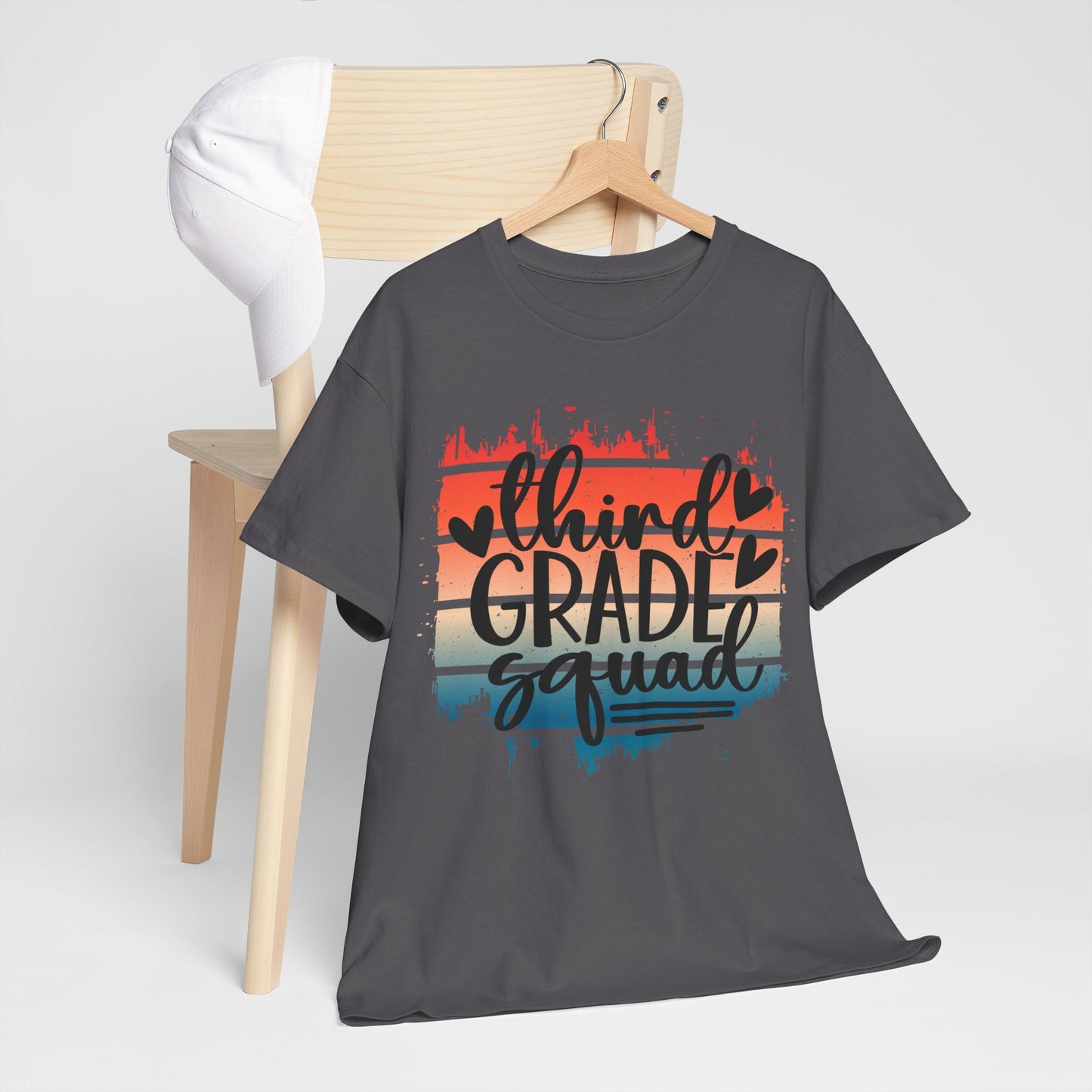 Third Grade Squad Teacher Team TShirt