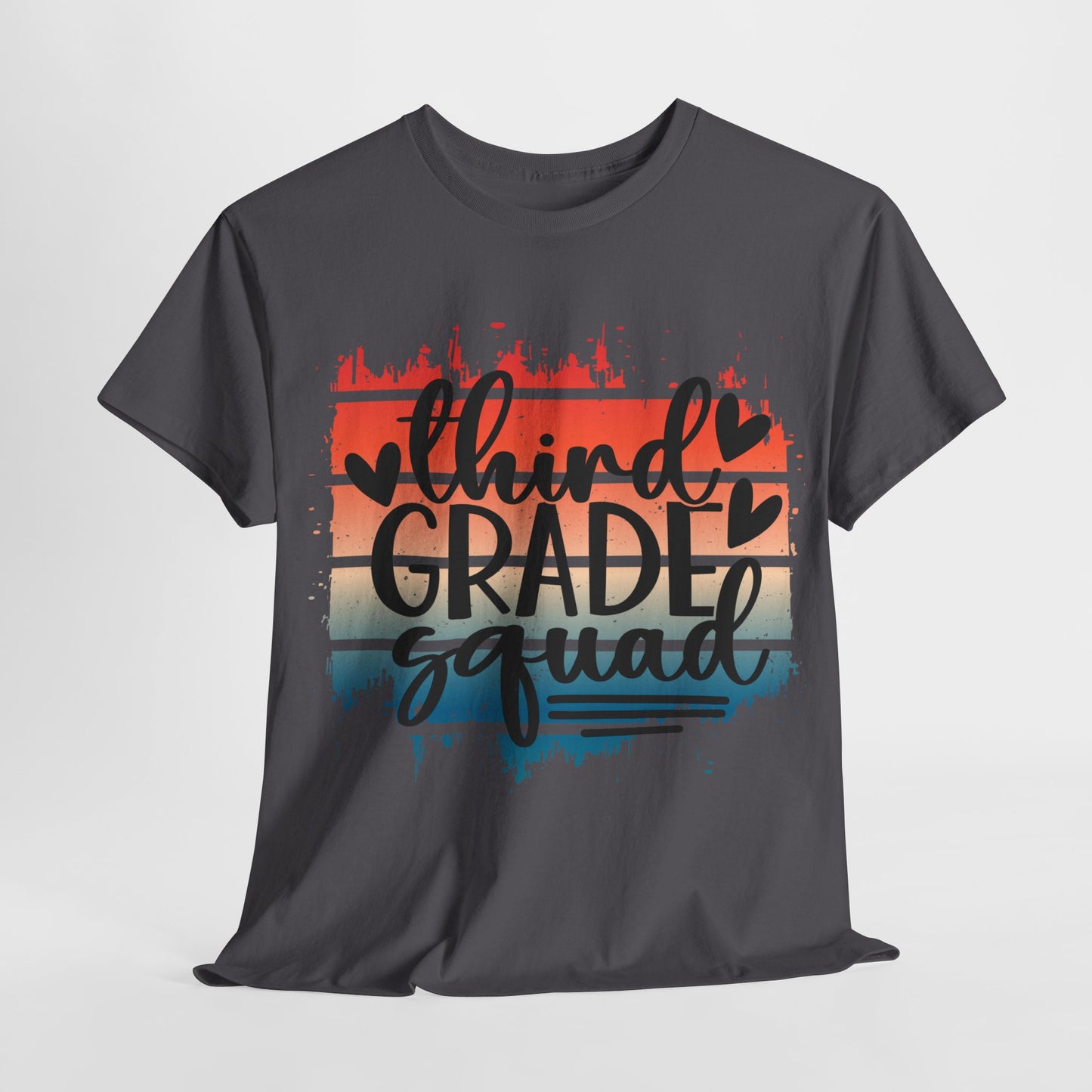 Third Grade Squad Teacher Team TShirt