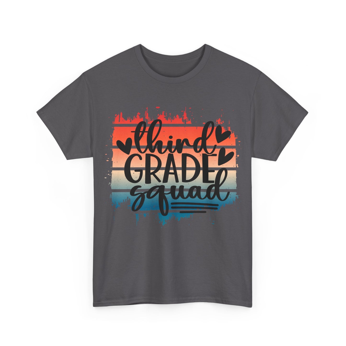 Third Grade Squad Teacher Team TShirt