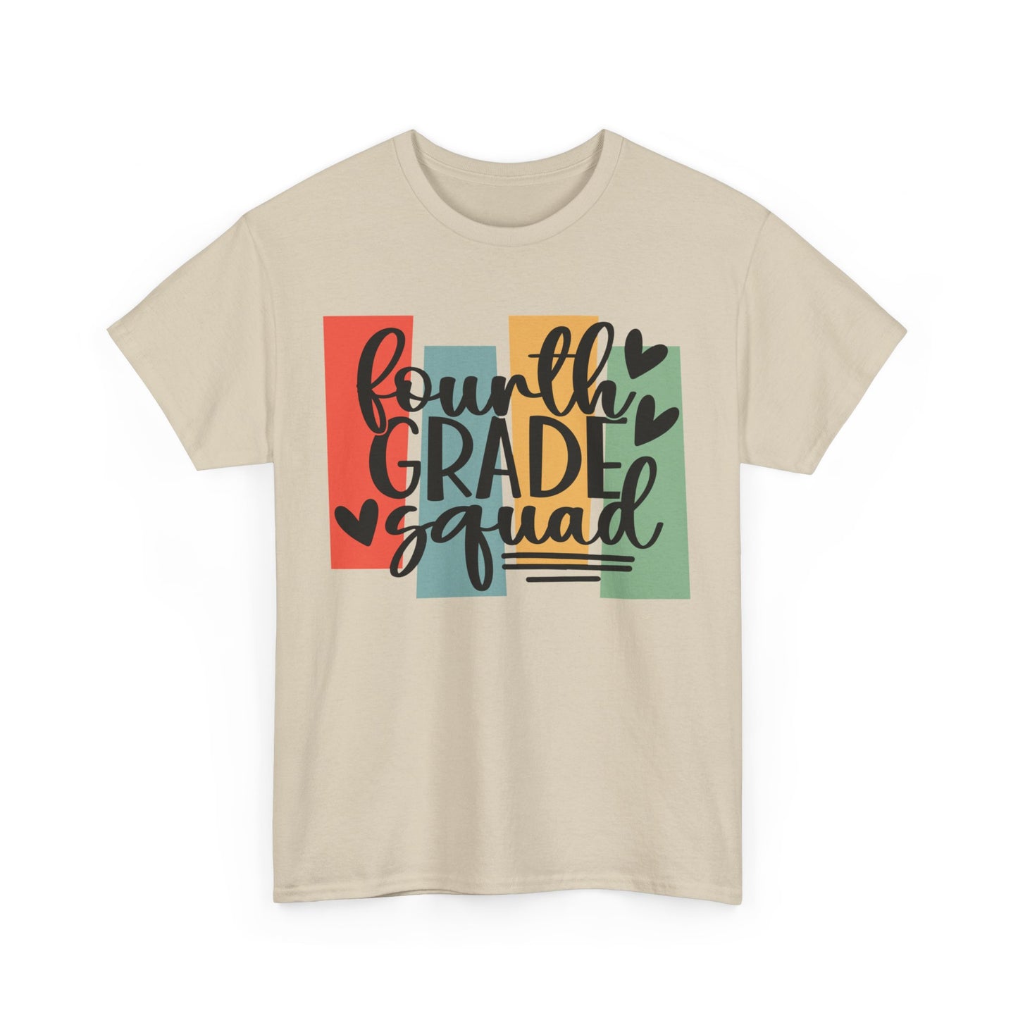 Retro Vintage Design Fourth Grade Team TShirt