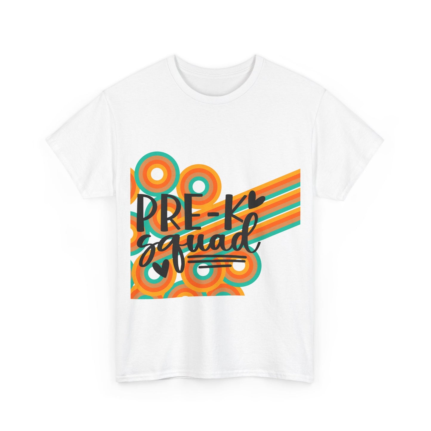 Retro Design Pre-K Squad School T-Shirt