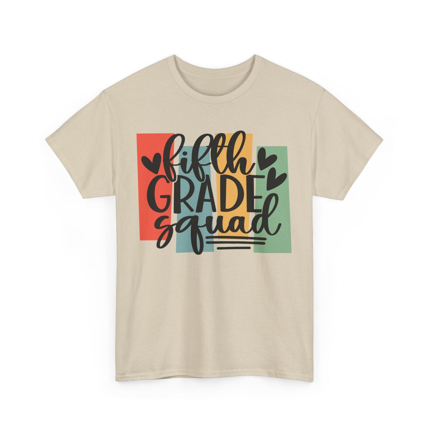 Retro Vintage Fifth Grade Squad Team TShirt
