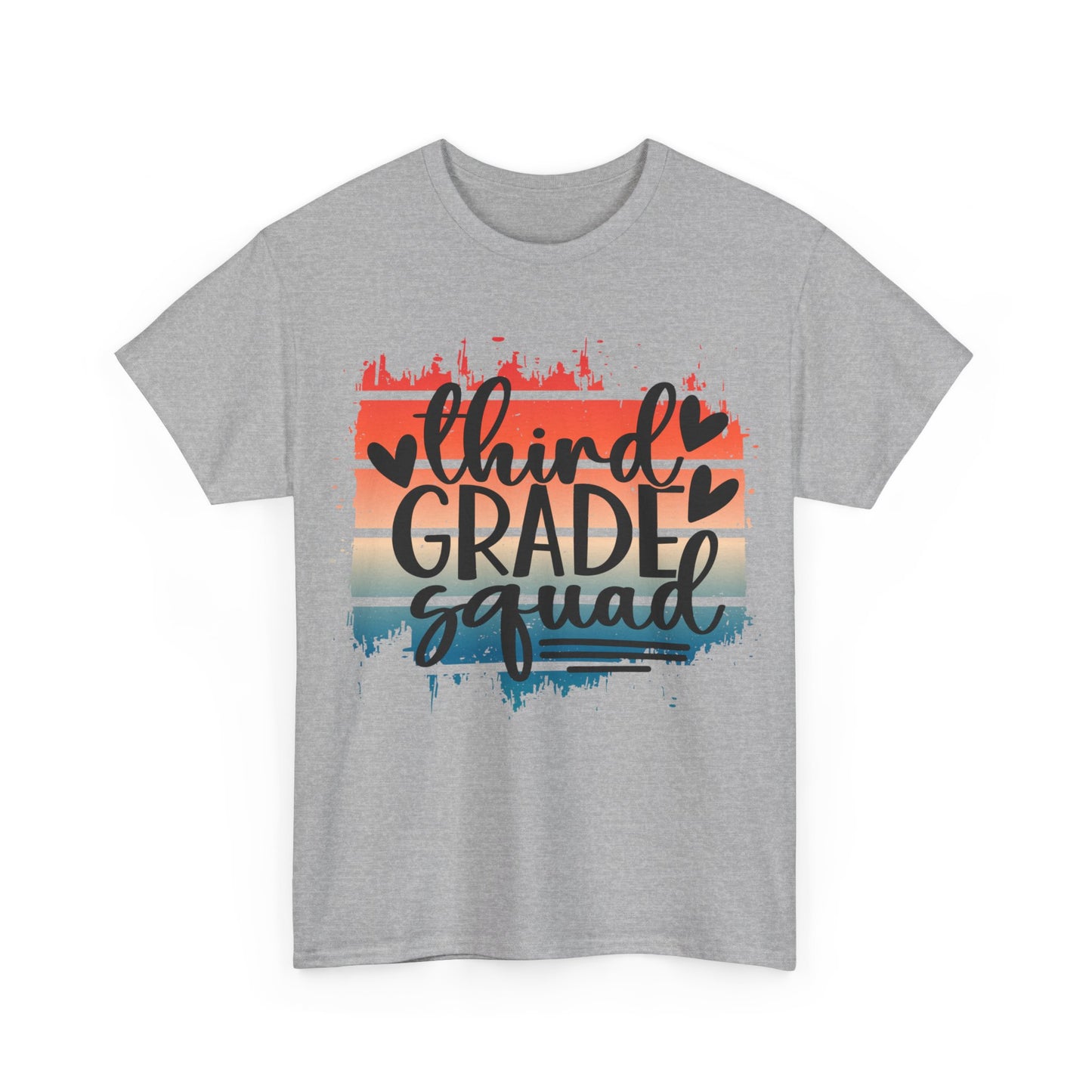Third Grade Squad Teacher Team TShirt