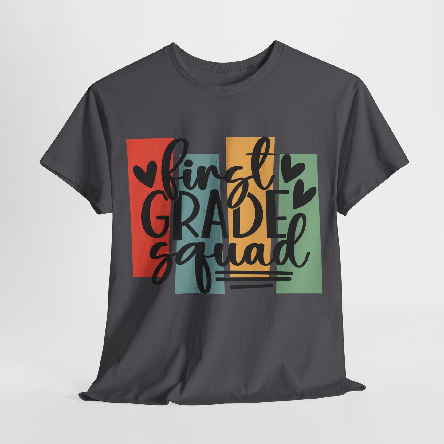 First Grade Classroom Retro Boho Design Squad TShirt