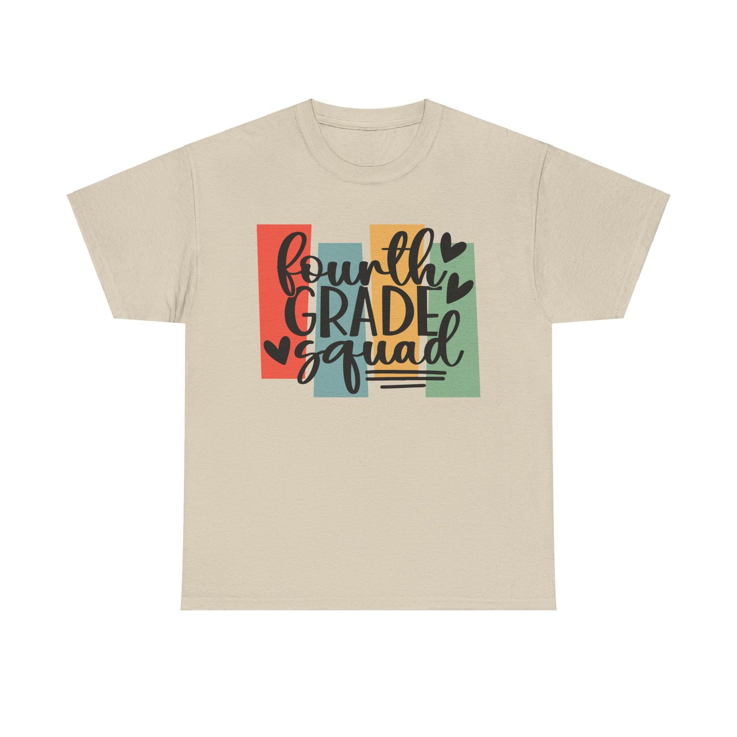 Retro Vintage Design Fourth Grade Team TShirt