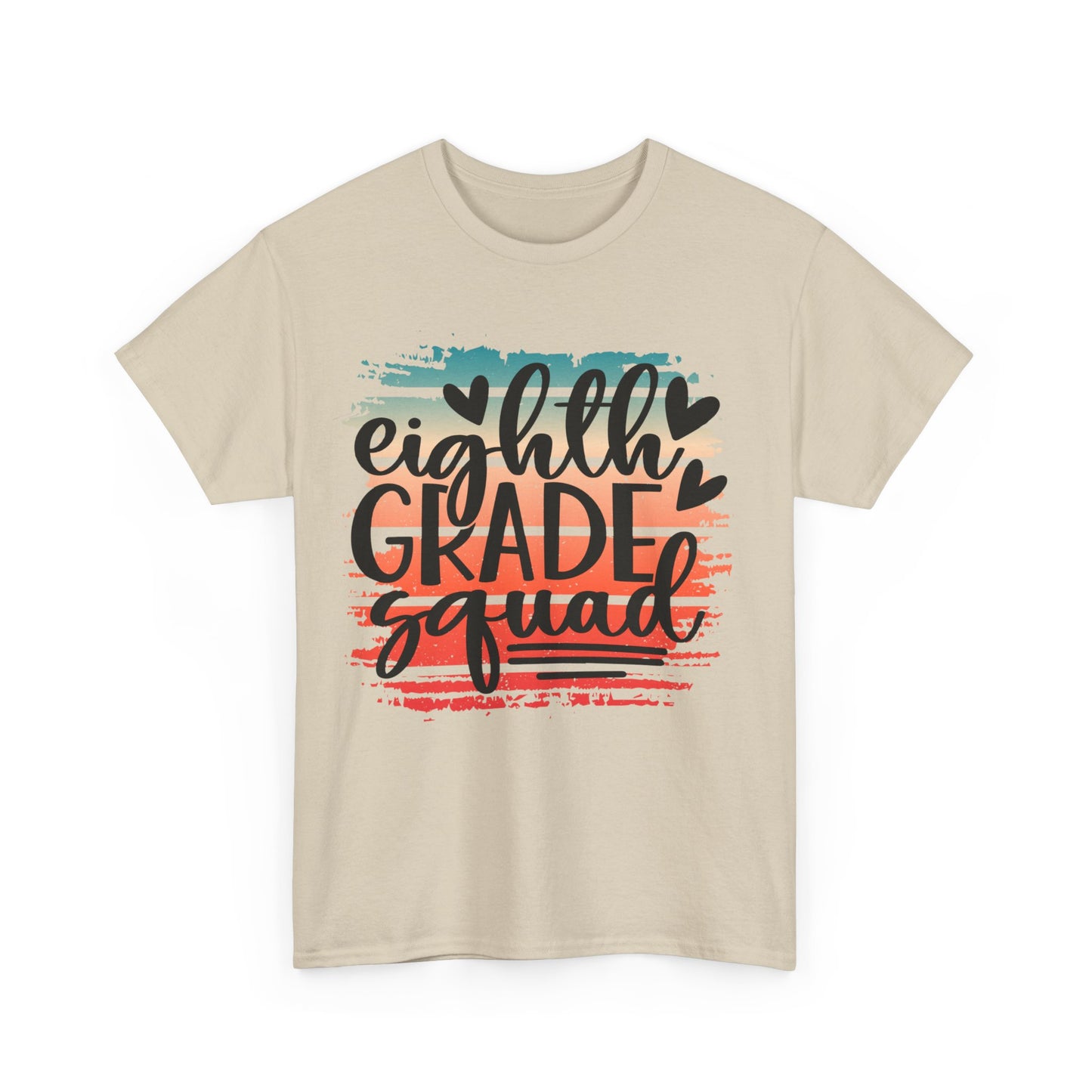 Eighth Grade Squad Boho Retro Design Class TShirt