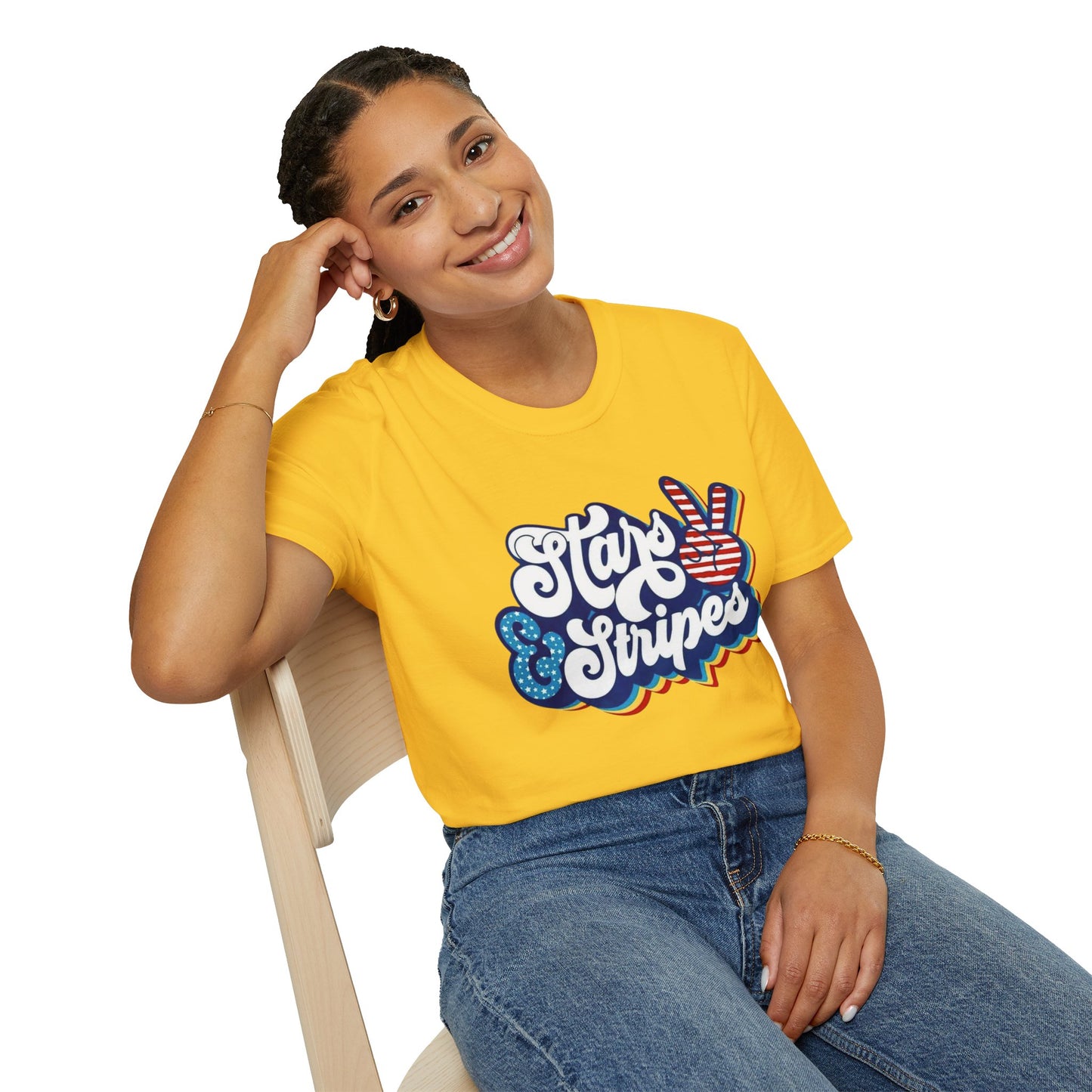 American Glory Retro Stars & Stripes T-Shirt