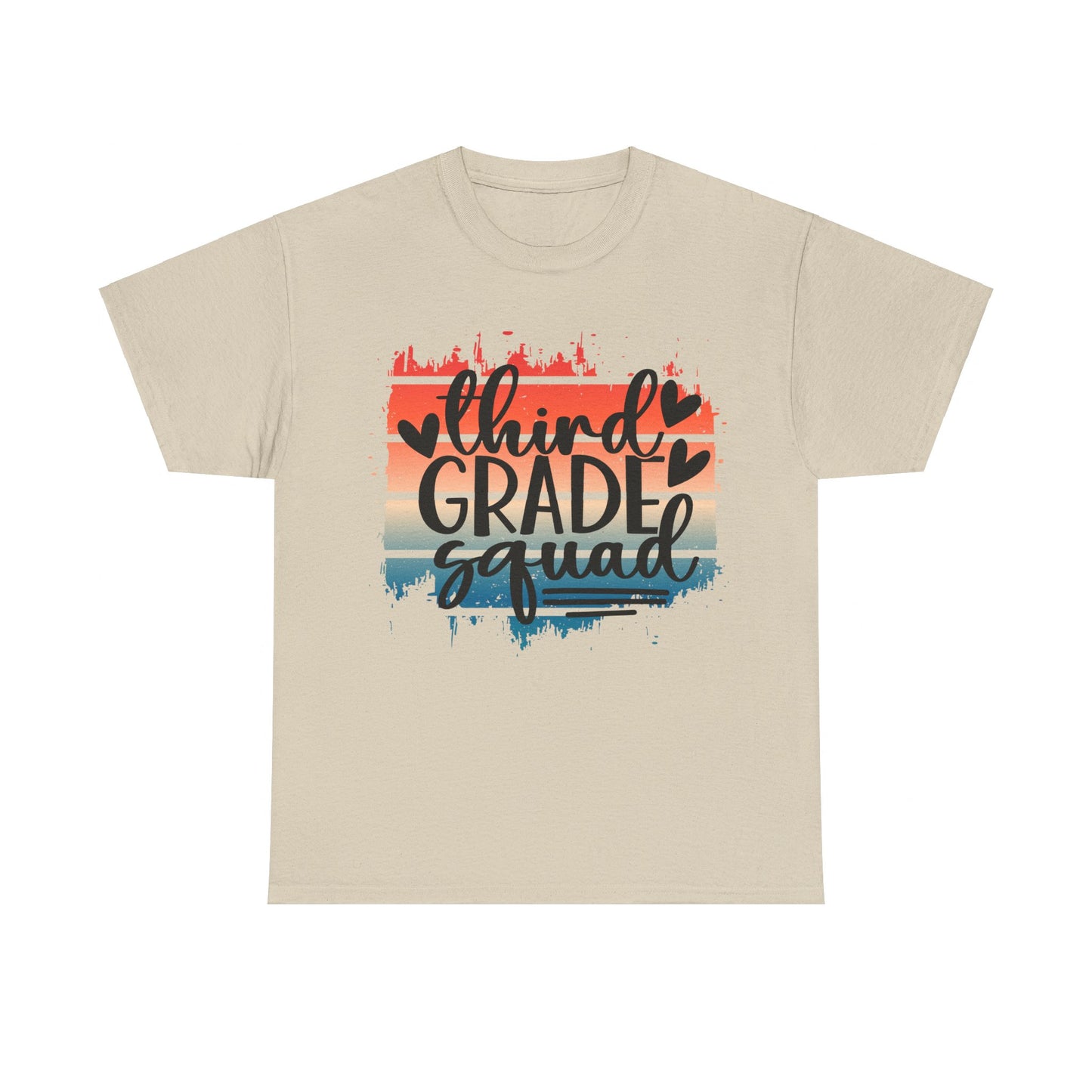Third Grade Squad Teacher Team TShirt