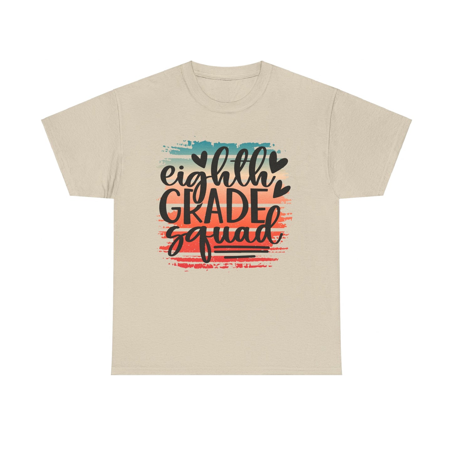 Eighth Grade Squad Boho Retro Design Class TShirt