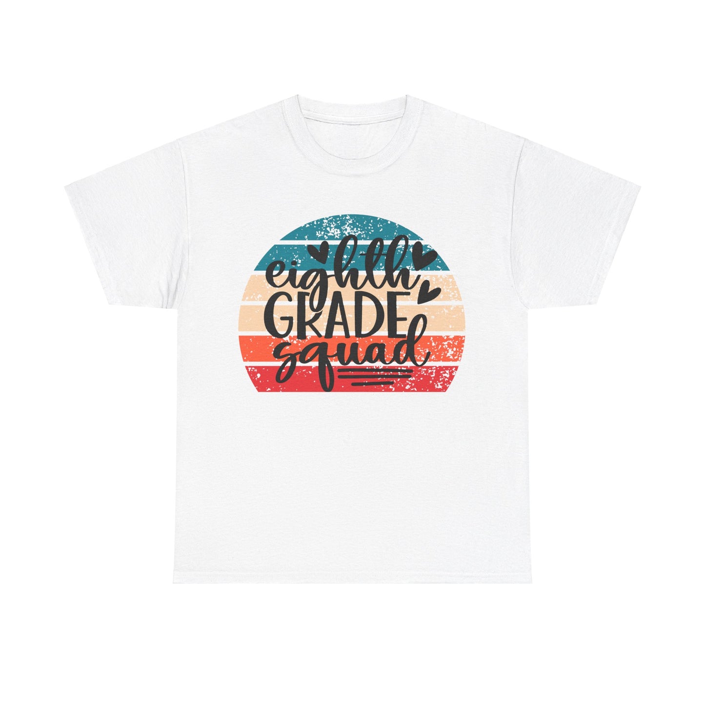 Boho Eighth Grade Squad Teacher Team Shirt