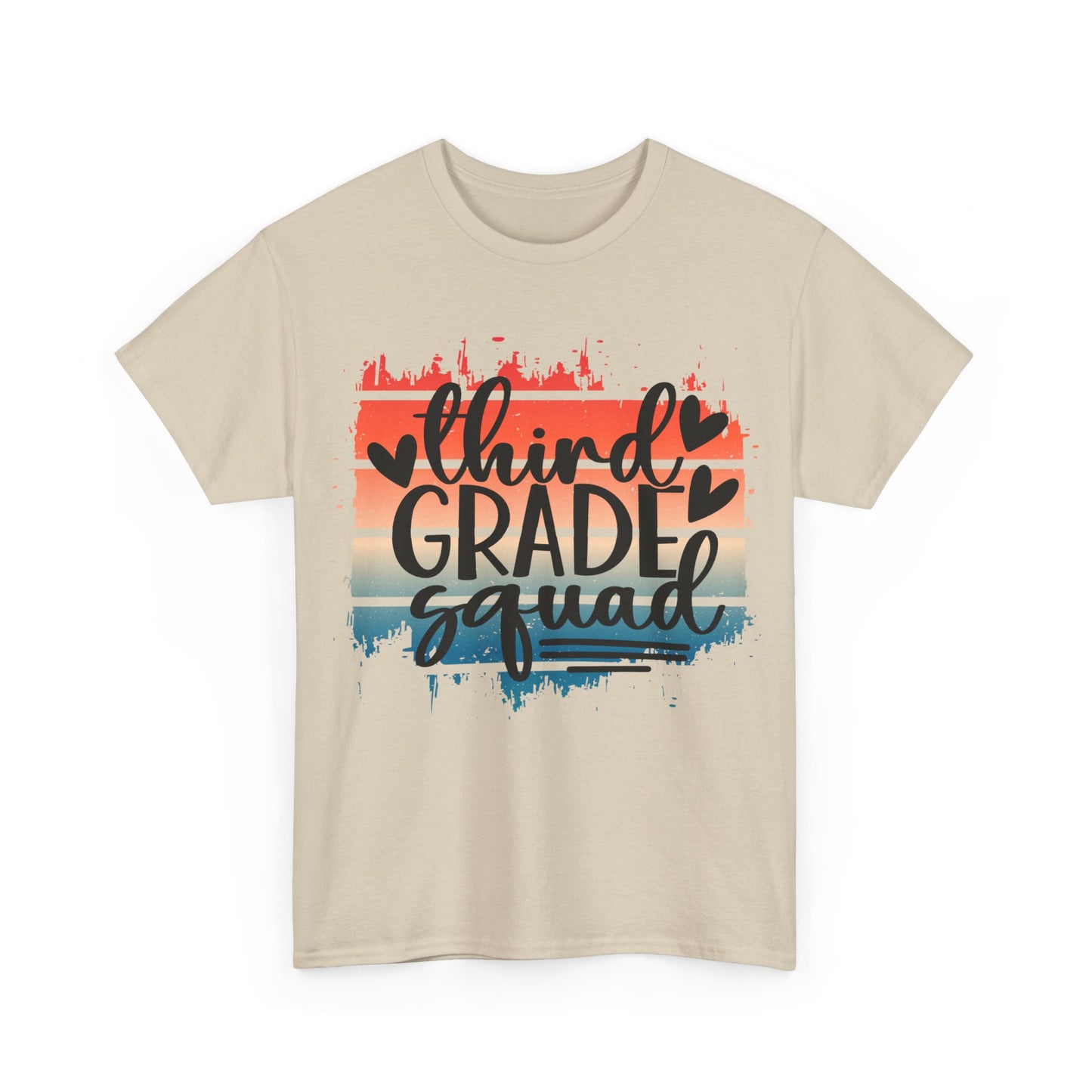 Third Grade Squad Teacher Team TShirt