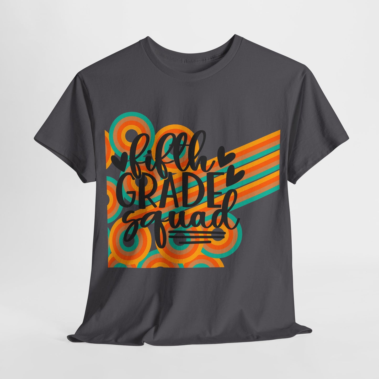 Fifth Grade Retro School Team Shirt