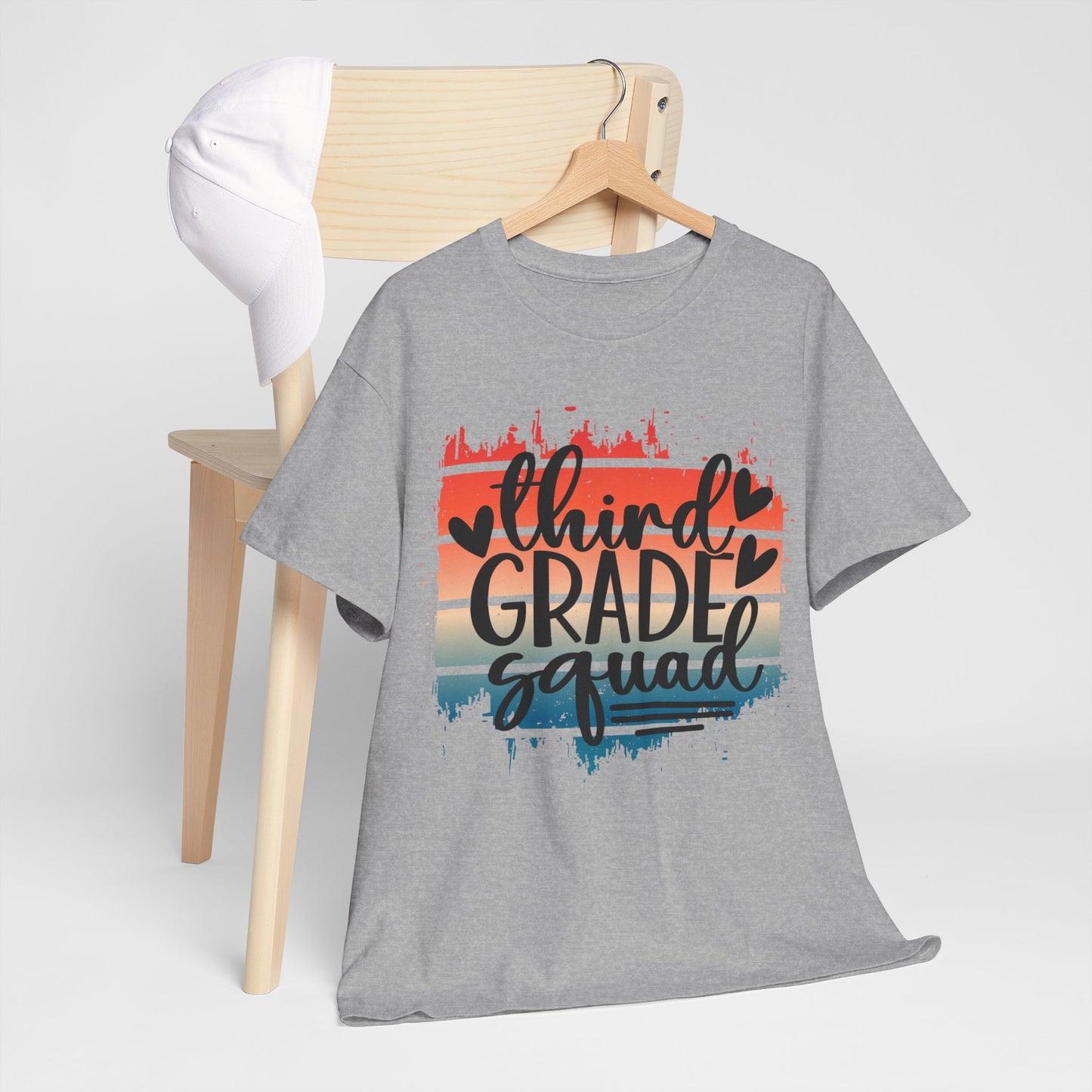 Third Grade Squad Teacher Team TShirt