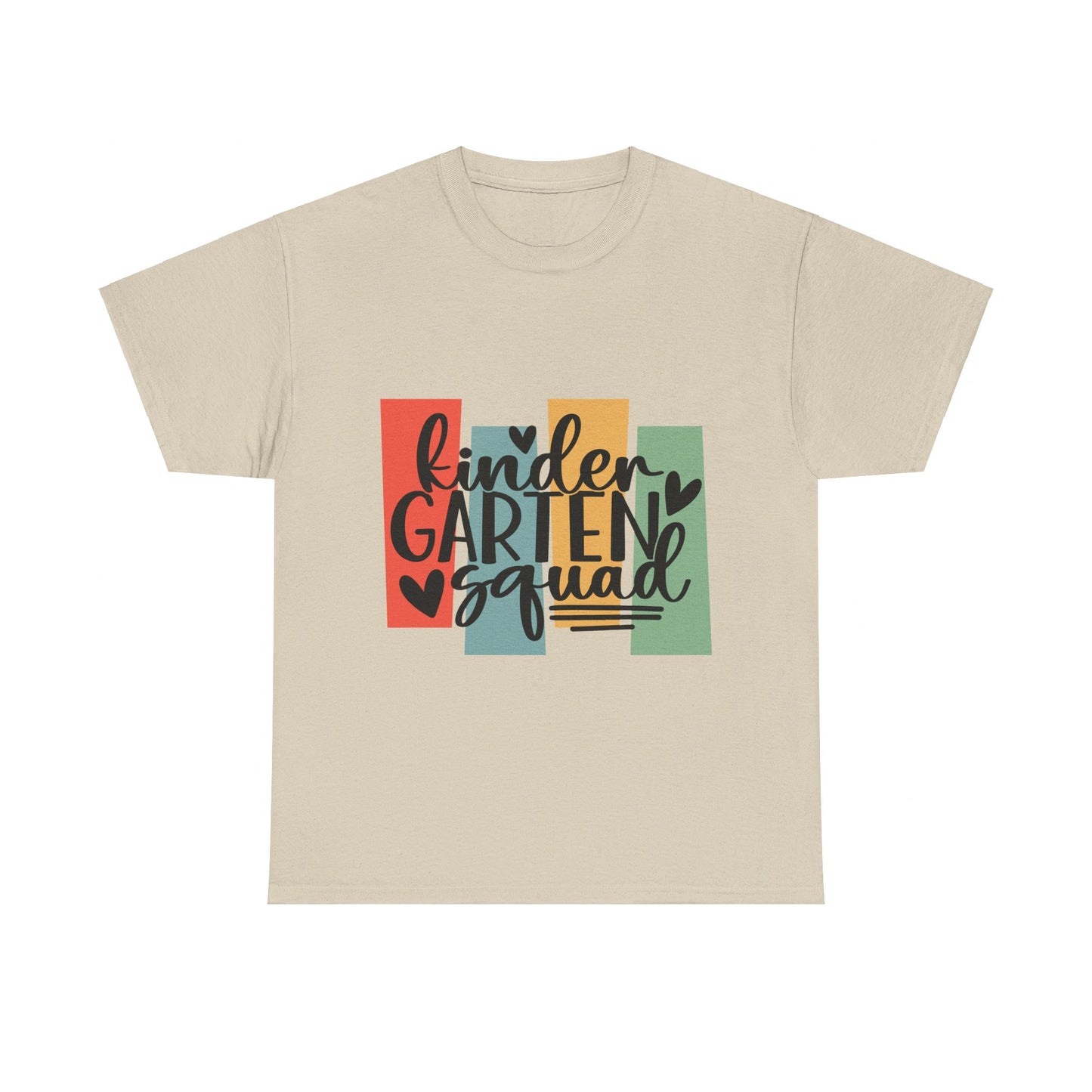 Kindergarten Squad Class Retro Design Tshirt