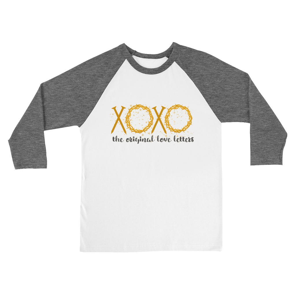 XOXO The Original Love Letters Baseball T-Shirt