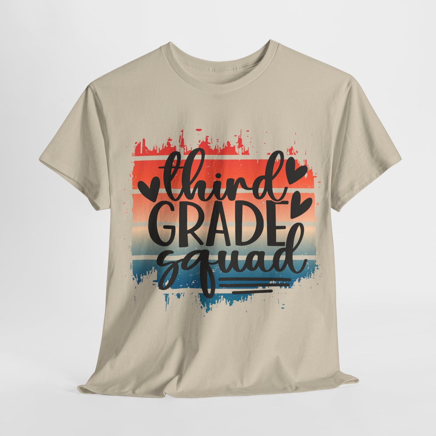Third Grade Squad Teacher Team TShirt