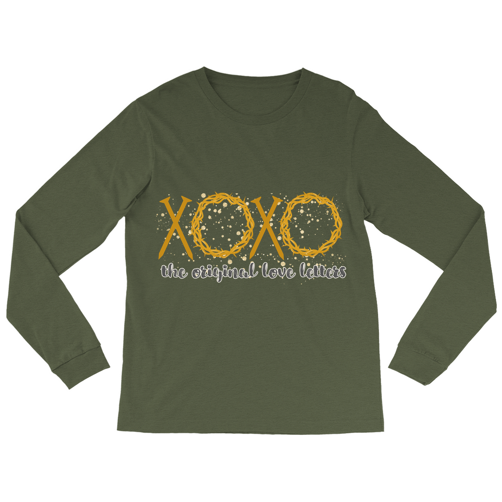 Original Love Letters XOXO Solid Long Sleeve Shirt