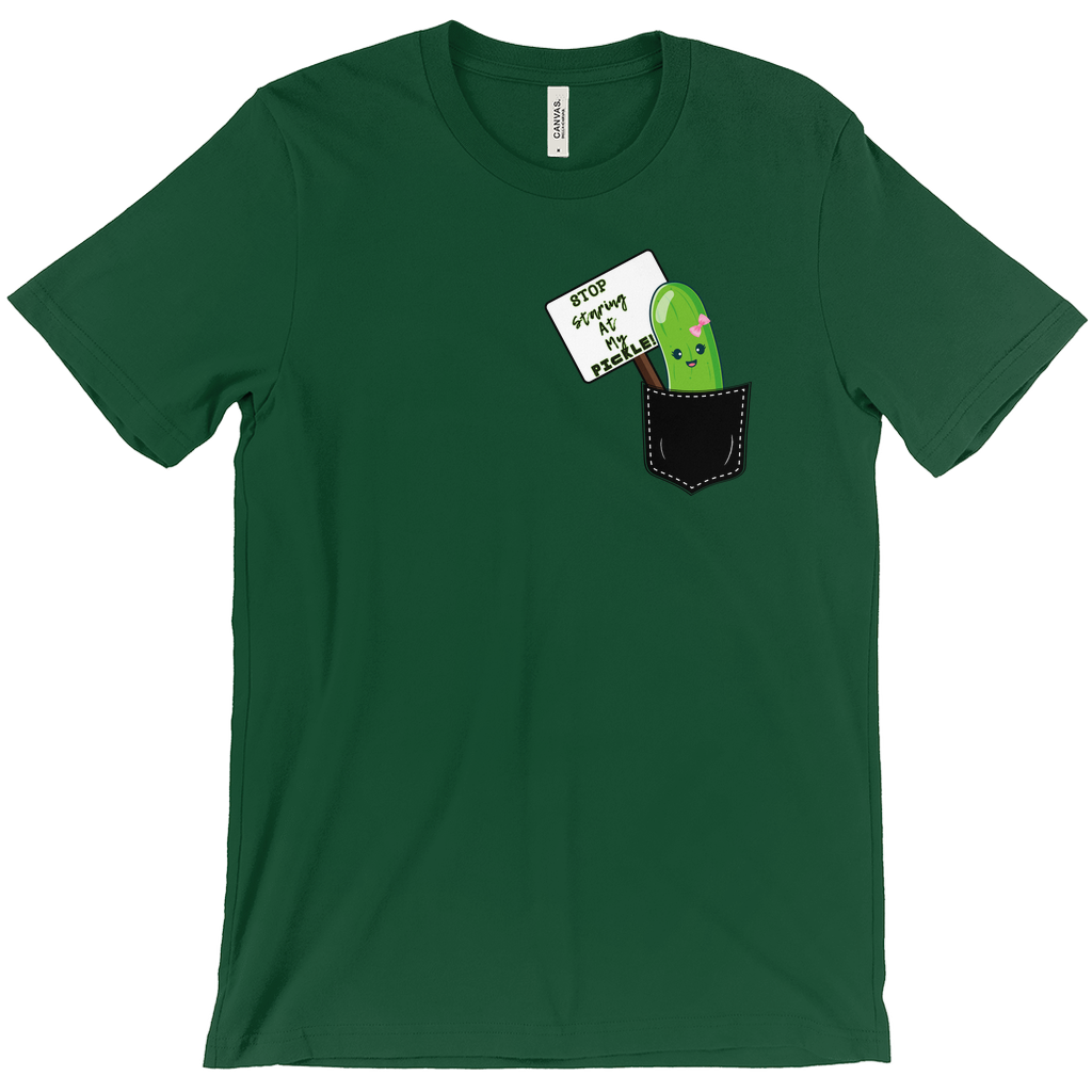 Stop Staring At My Pickle Funny T-Shirts