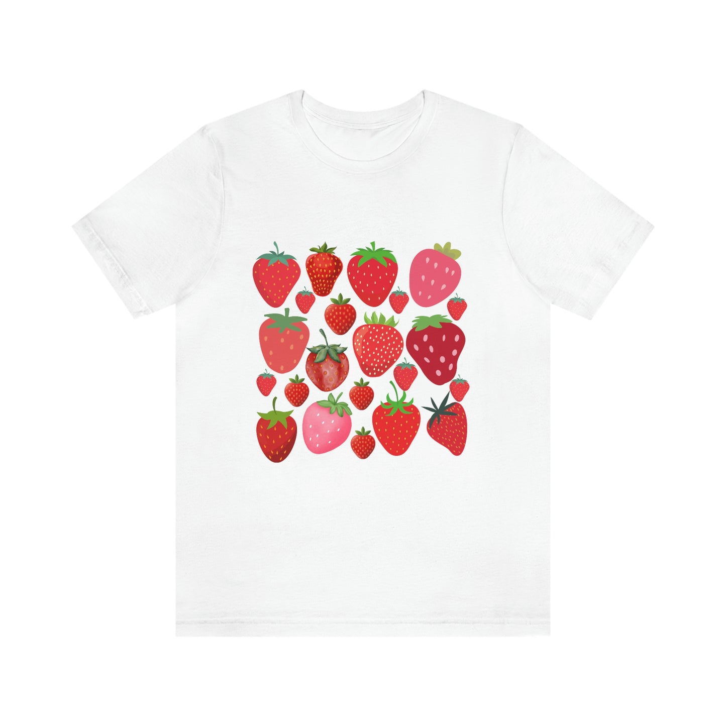 Strawberry Garden Short Sleeved Tshirt