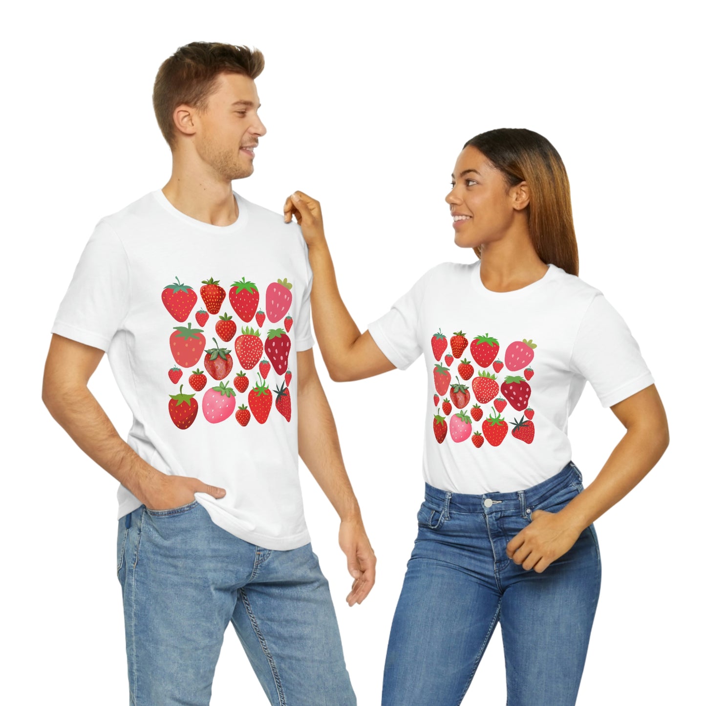 Strawberry Garden Short Sleeved Tshirt