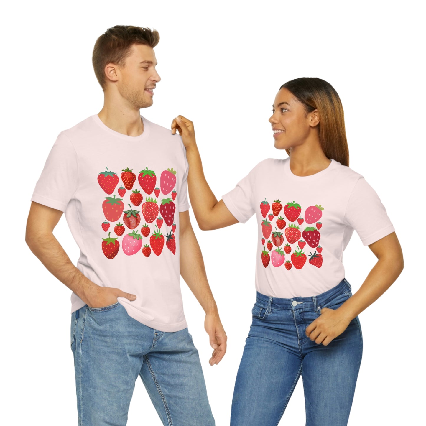Strawberry Garden Short Sleeved Tshirt