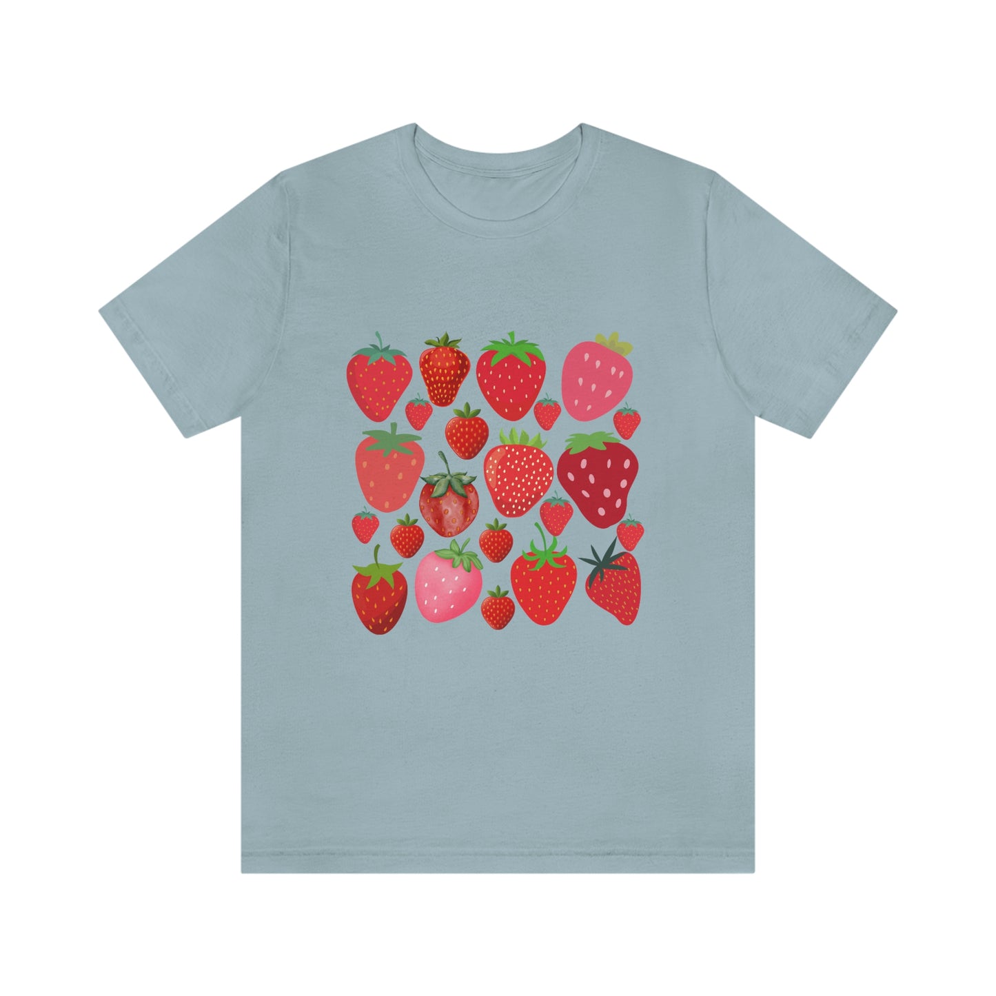 Strawberry Garden Short Sleeved Tshirt