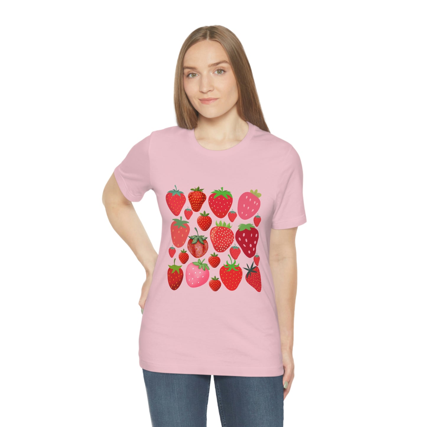 Strawberry Garden Short Sleeved Tshirt