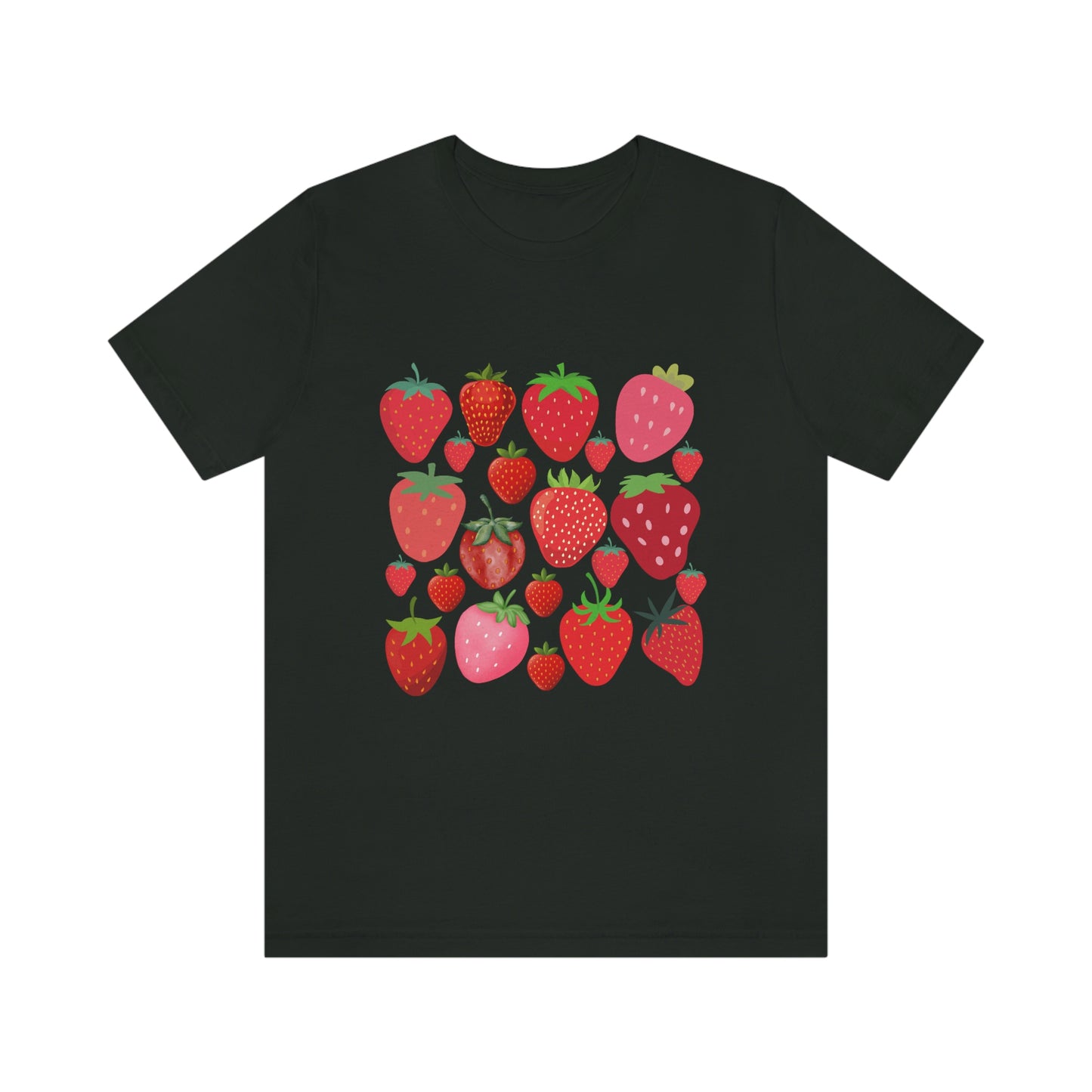 Strawberry Garden Short Sleeved Tshirt
