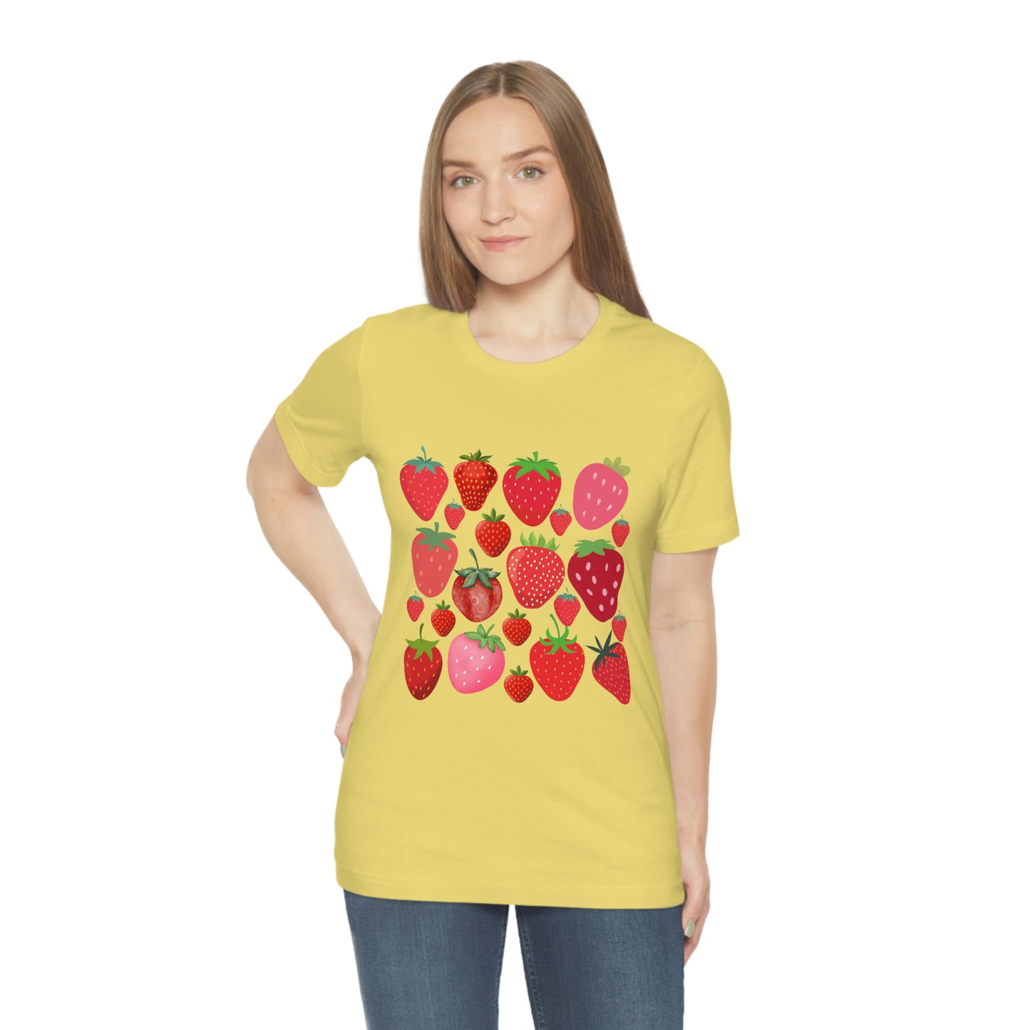 Strawberry Garden Short Sleeved Tshirt