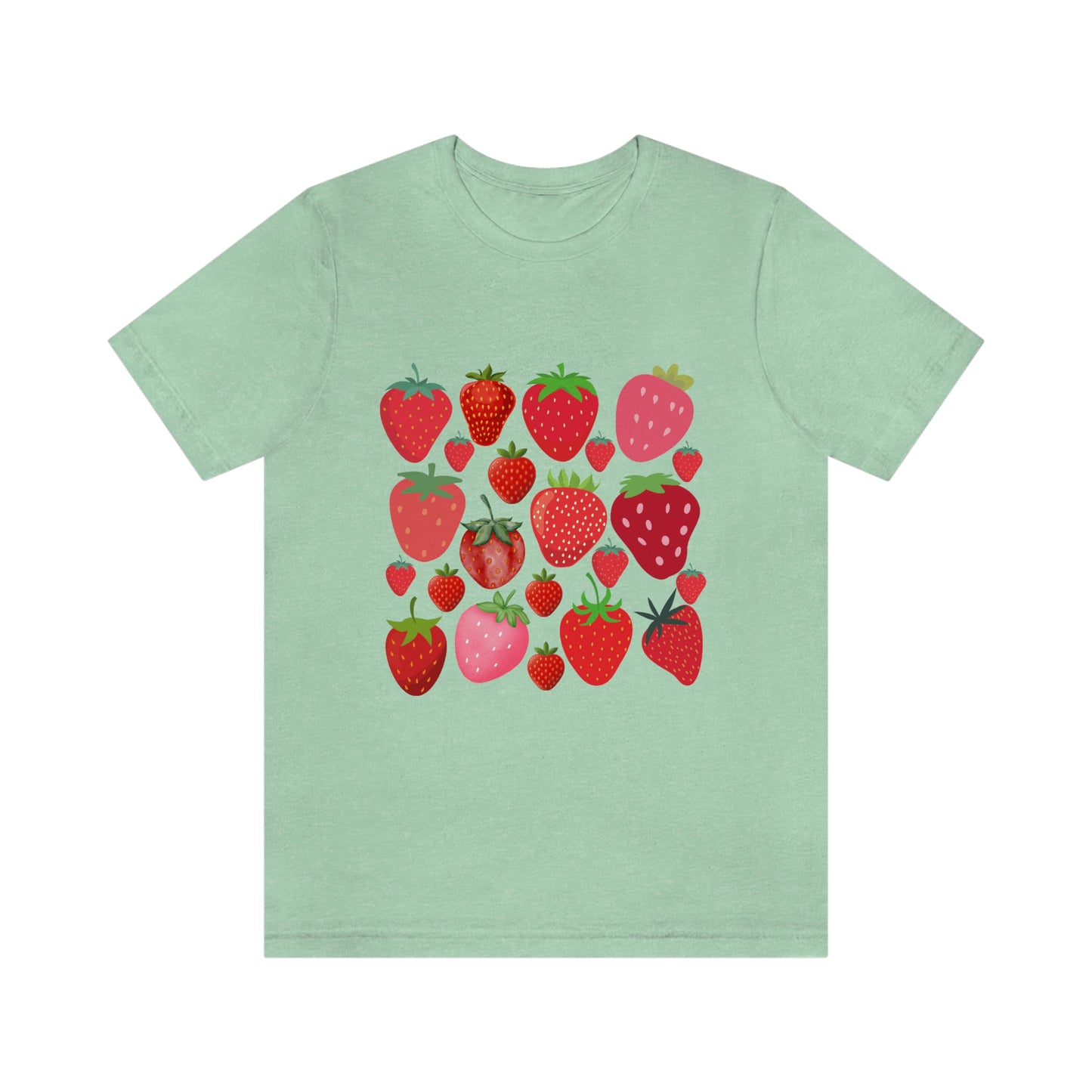 Strawberry Garden Short Sleeved Tshirt