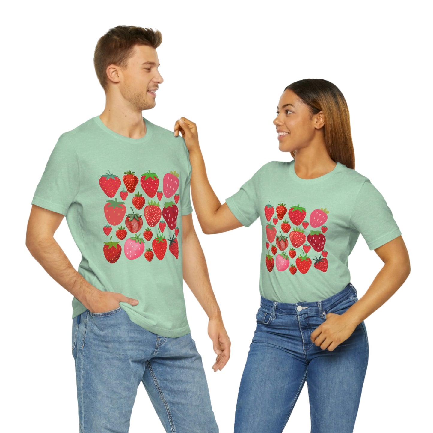 Strawberry Garden Short Sleeved Tshirt