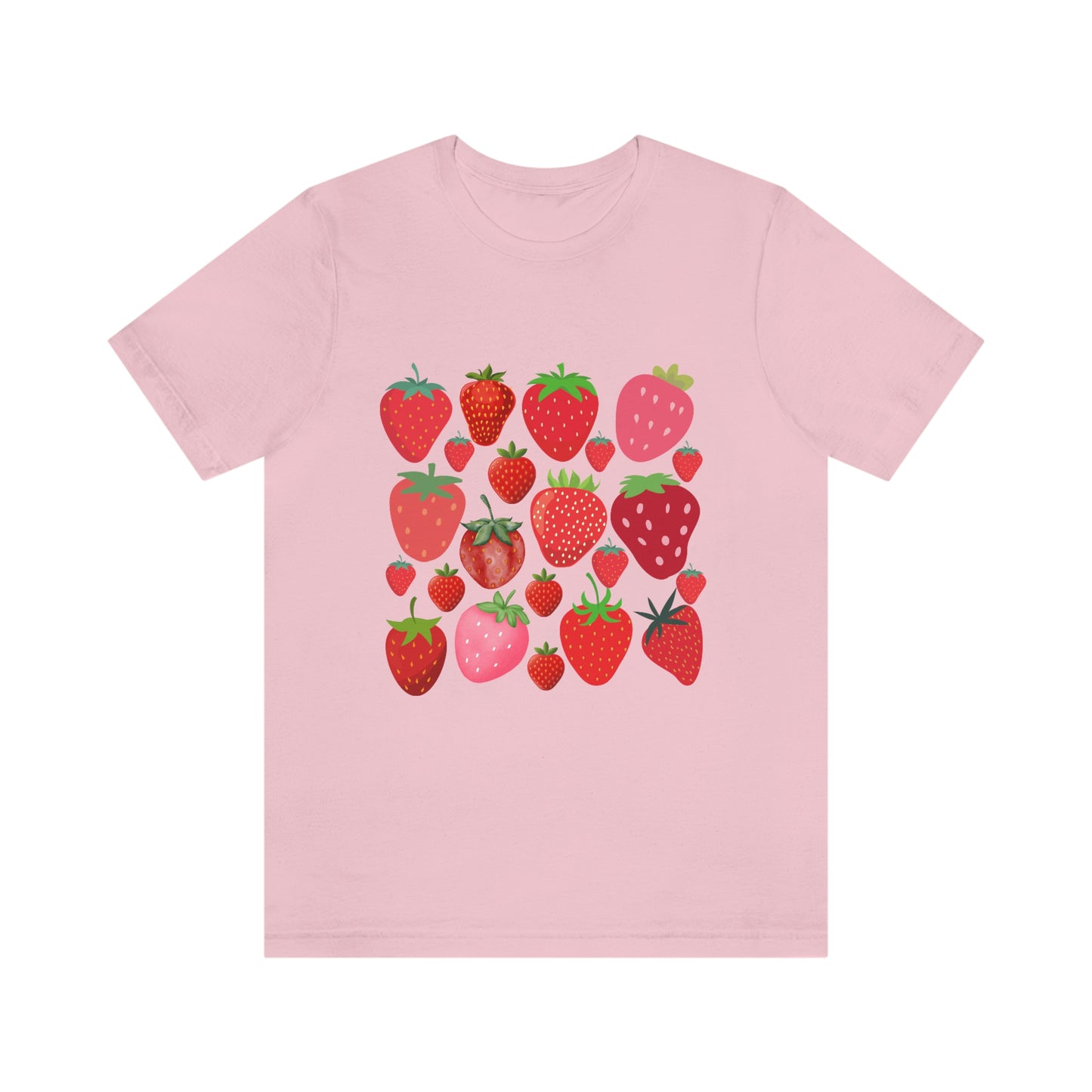 Strawberry Garden Short Sleeved Tshirt