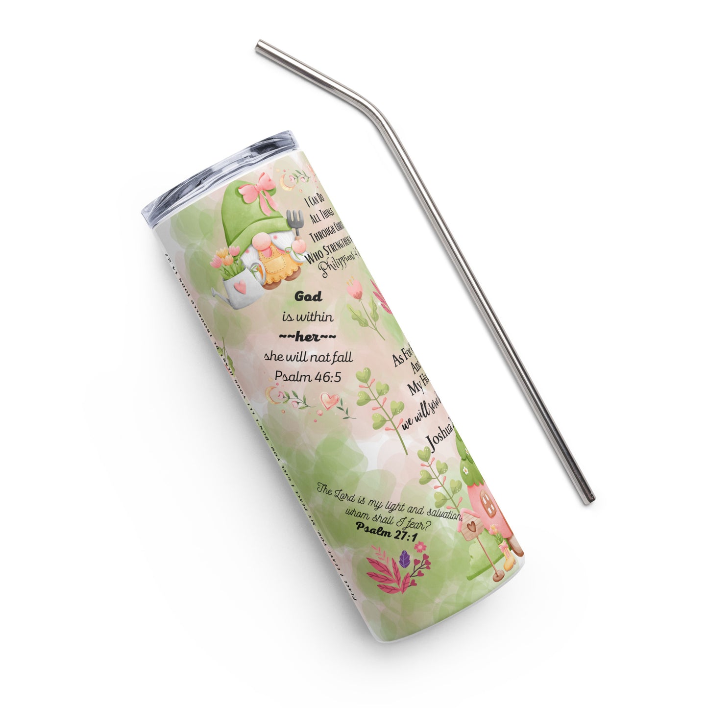 Gnome Inspirational 20oz Stainless Steel Tumbler
