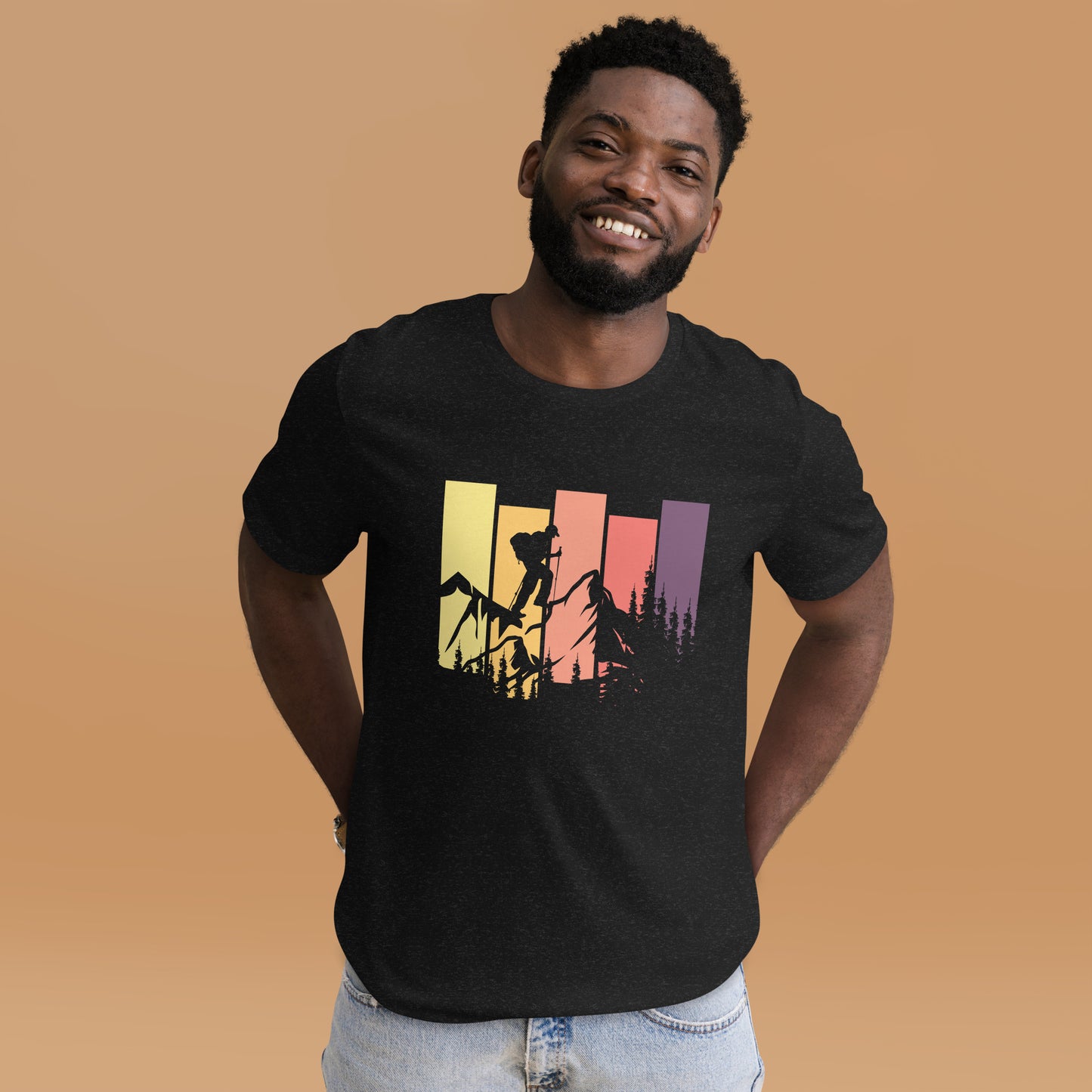 Peak Perfection Retro Hiking Short Sleeved TShirt
