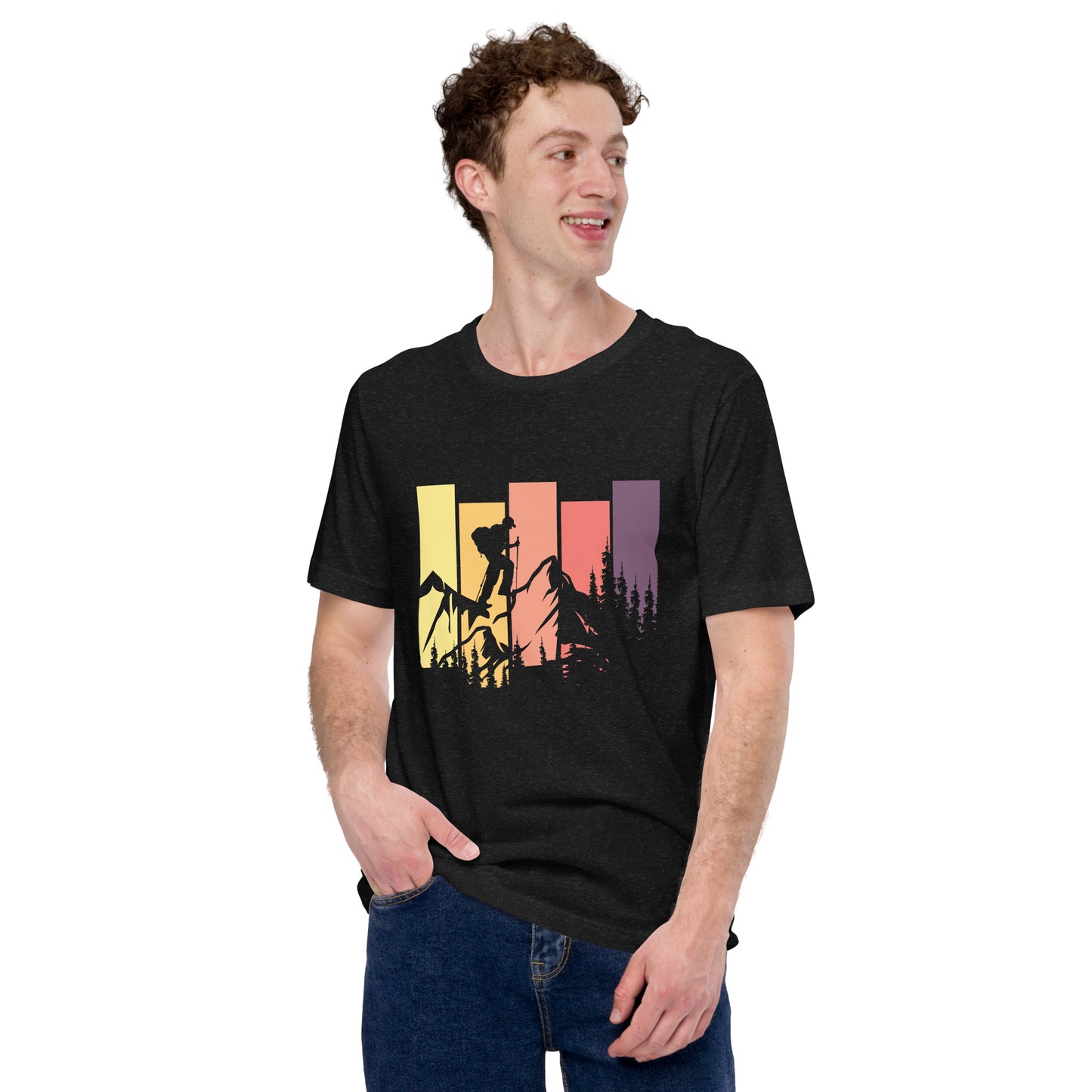 Peak Perfection Retro Hiking Short Sleeved TShirt