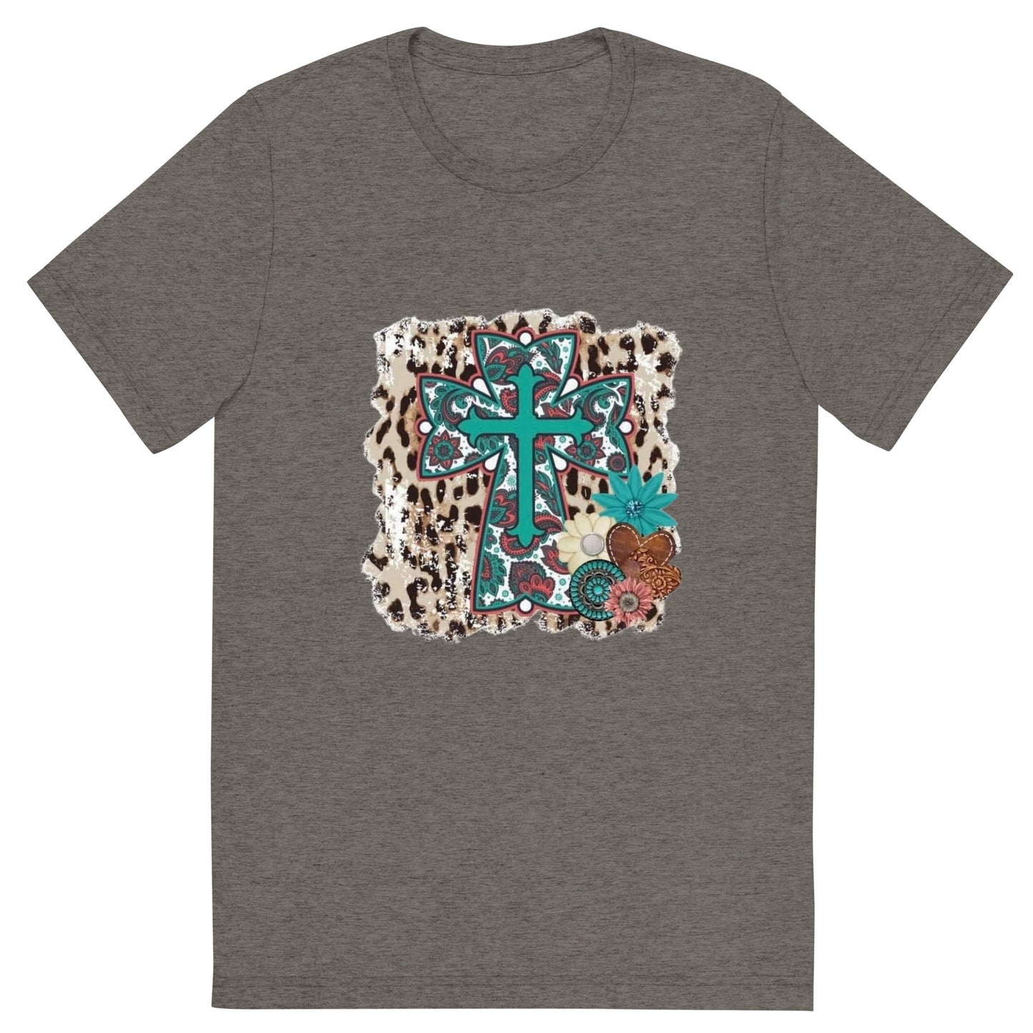 Celtic Cross Country Print Tshirt