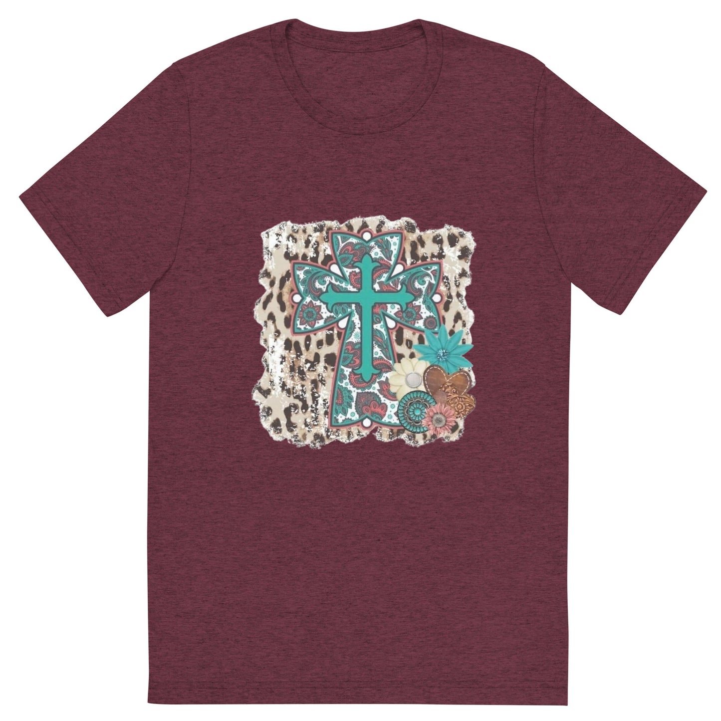 Celtic Cross Country Print Tshirt