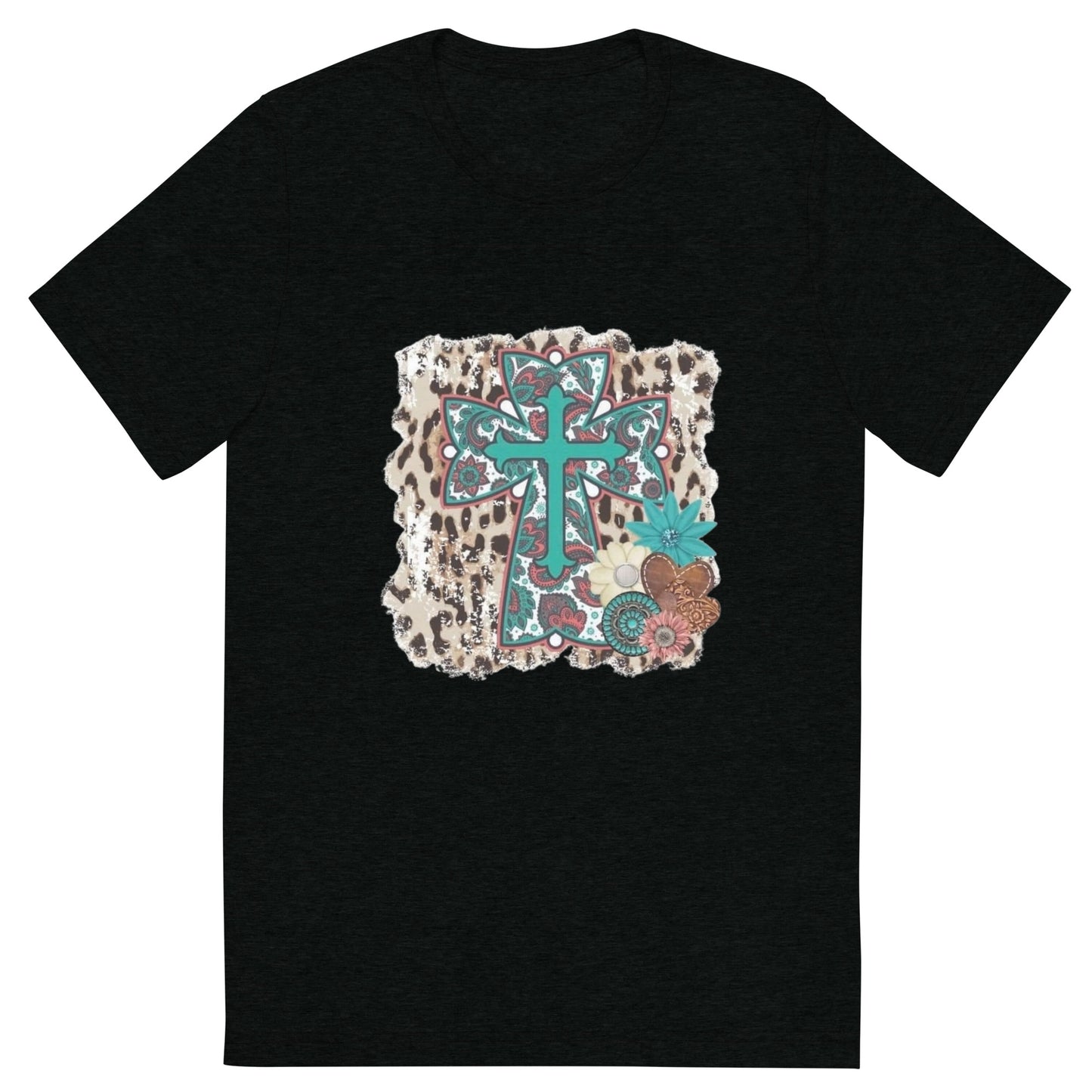 Celtic Cross Country Print Tshirt