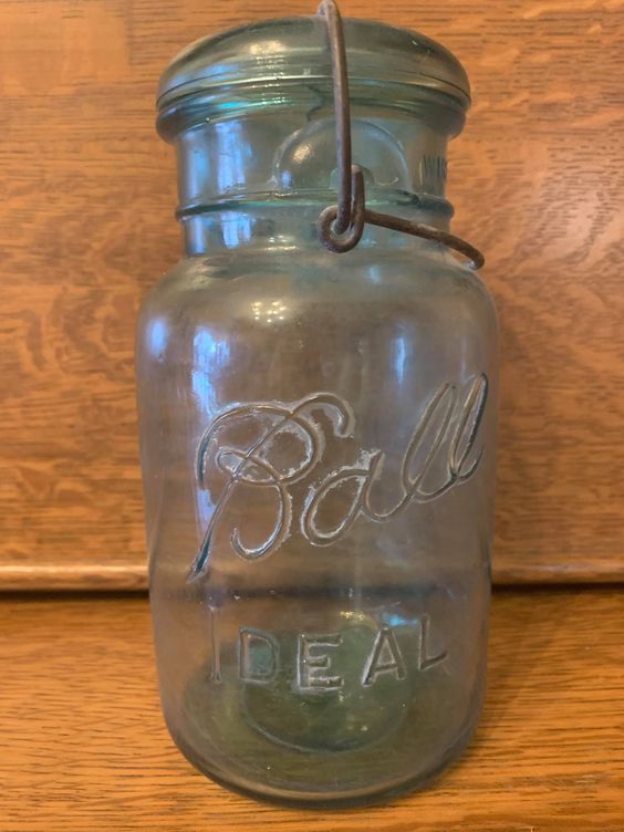 The Timeless Charm Of Antique Blue Ball Canning Jars