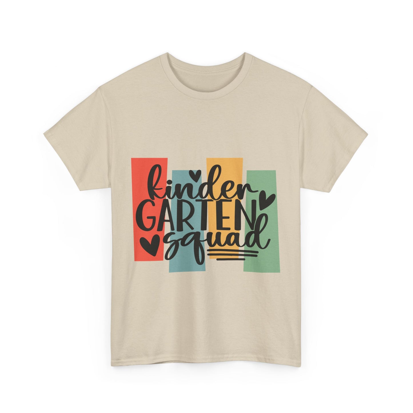 Kindergarten Squad Class Retro Design Tshirt