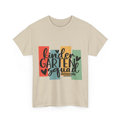 Kindergarten Squad Class Retro Design Tshirt