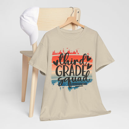 Third Grade Squad Teacher Team TShirt