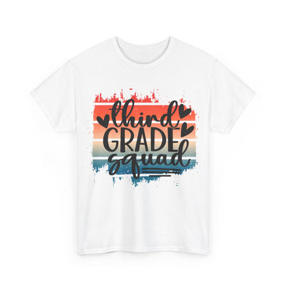 Third Grade Squad Teacher Team TShirt