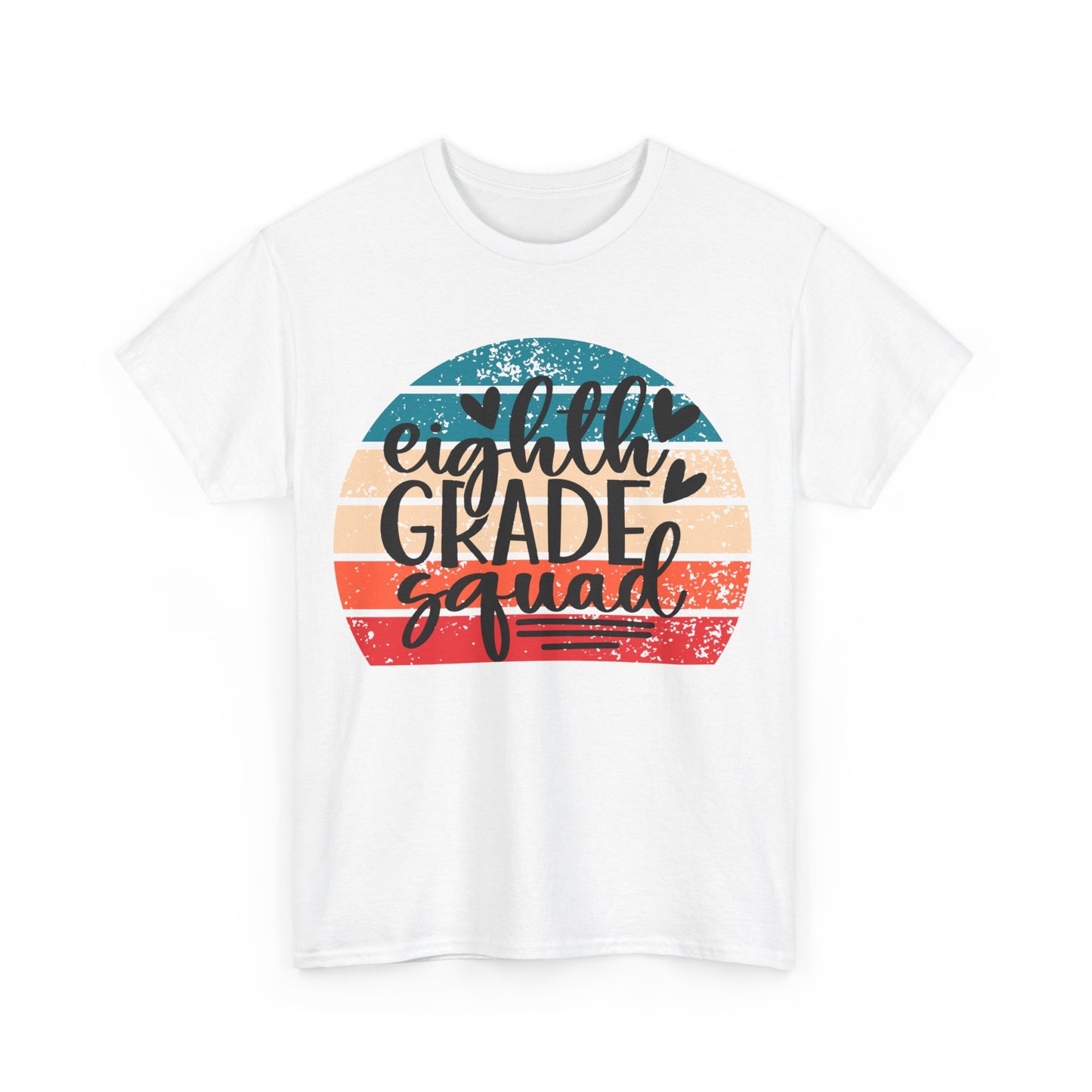 Boho Eighth Grade Squad Teacher Team Shirt