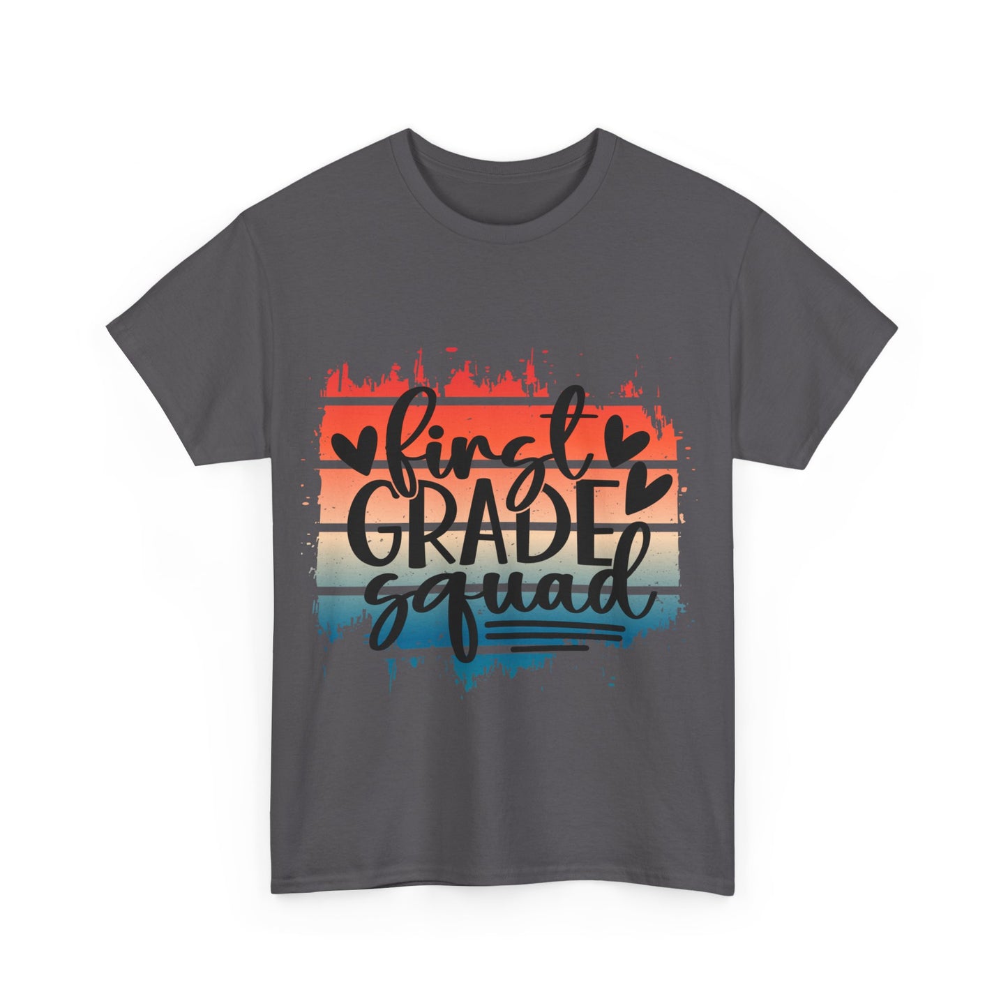 Boho Retro First Grade Squad Class TShirt