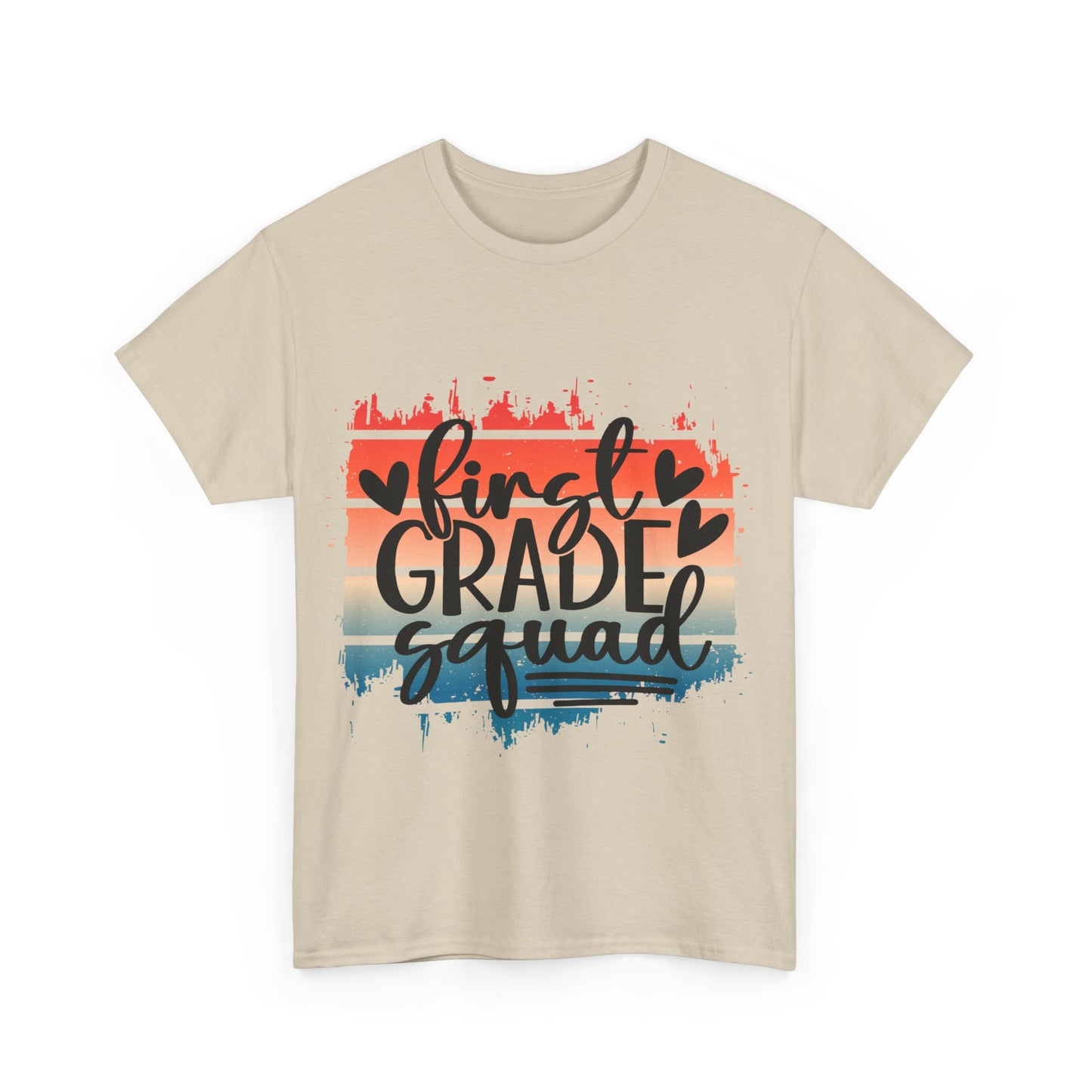 Boho Retro First Grade Squad Class TShirt