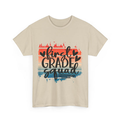 Boho Retro First Grade Squad Class TShirt